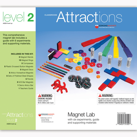 DOWLING MAGNETS Classroom Attractions Kit, Level 2 731302